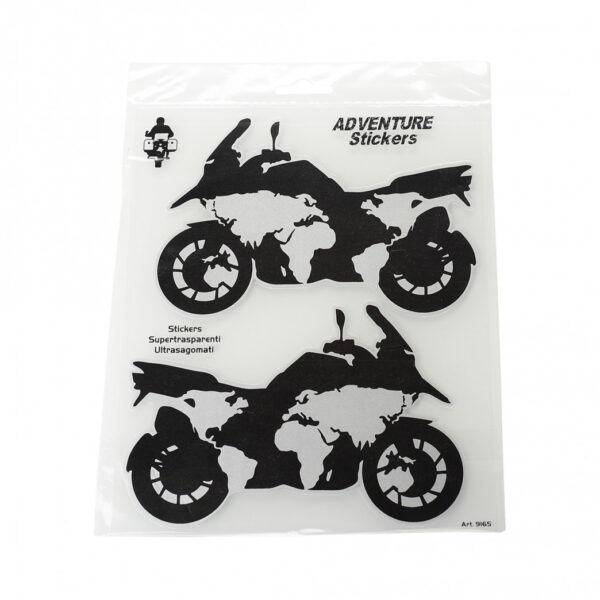Adventure Stickers Moto Planisvero